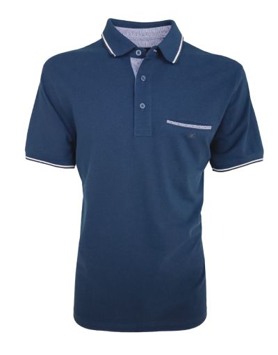 Polo conformata IL GRANCHIO piquet oxford