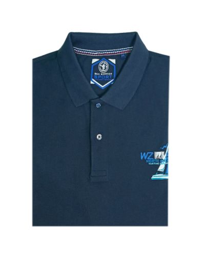 Polo conformata mezza manica Sea Barrier CONF-KING