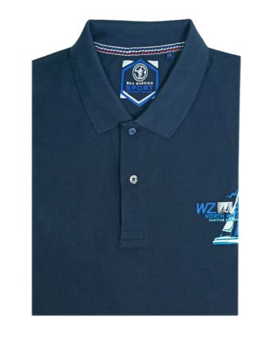 Polo conformata mezza manica Sea Barrier CONF-KING