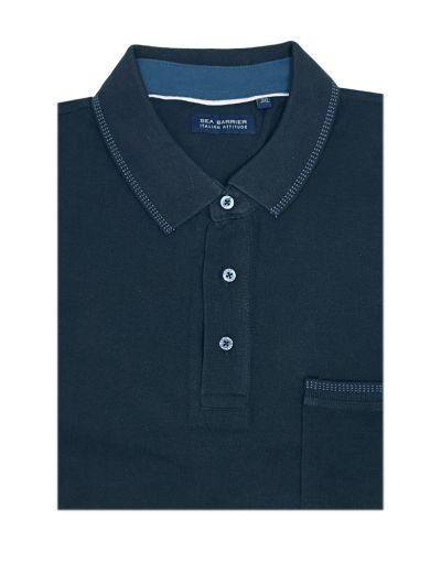 Polo conformata mezza manica Sea Barrier CONF-SWEN