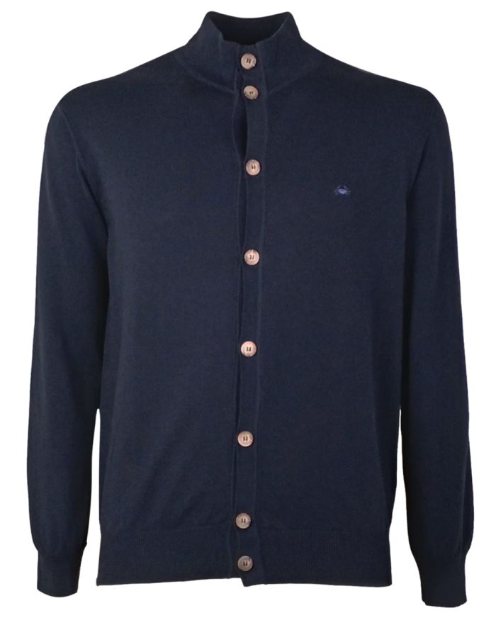 Cardigan con bottoni IL GRANCHIO