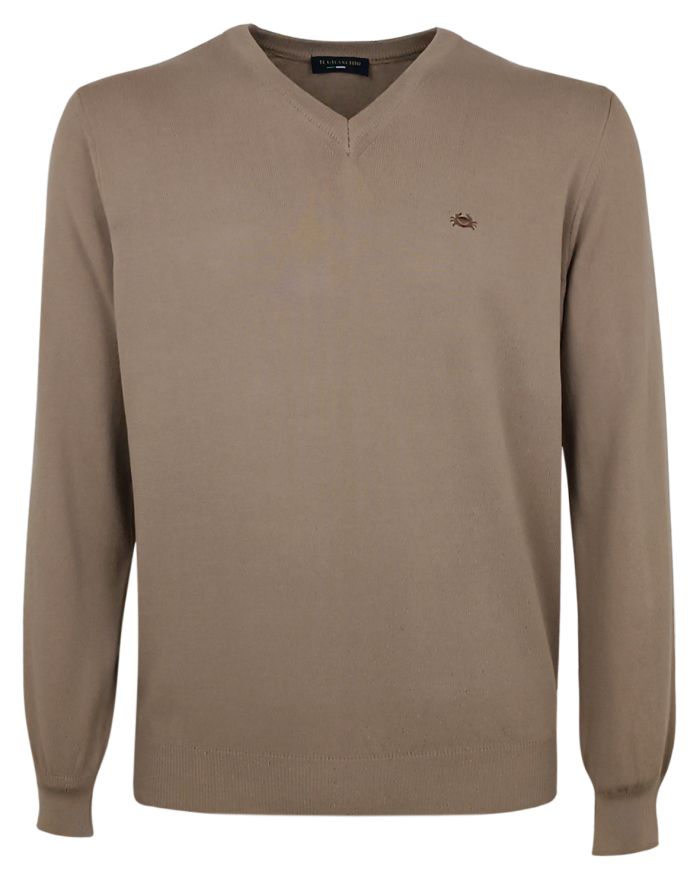 Shop online IL GRANCHIO a prezzi bassi Pullover scollo V IL GRANCHIO La Bottega di Corona